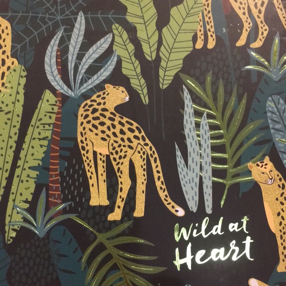 Leopard Palm Jungle Journal Notebook NWT lined - Picture 2 of 13